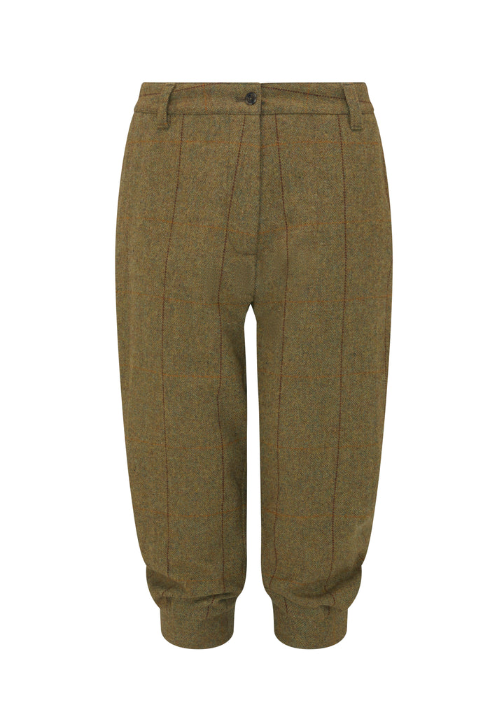 Combrook Ladies Tweed Breeks knæbukser, Grove