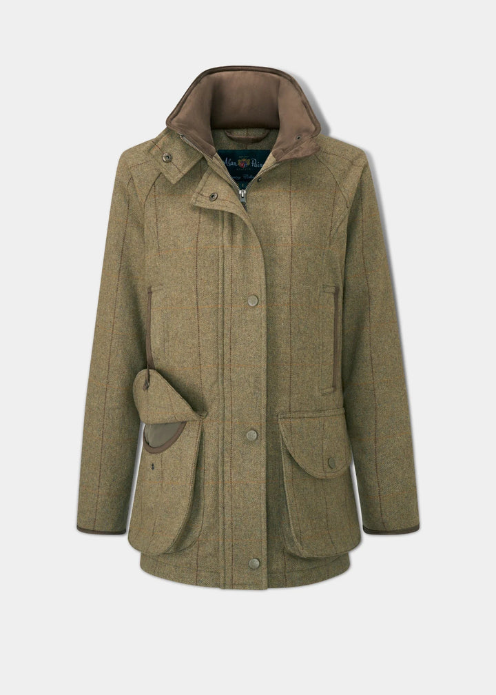 Combrook Ladies Tweed Field Coat, Grove