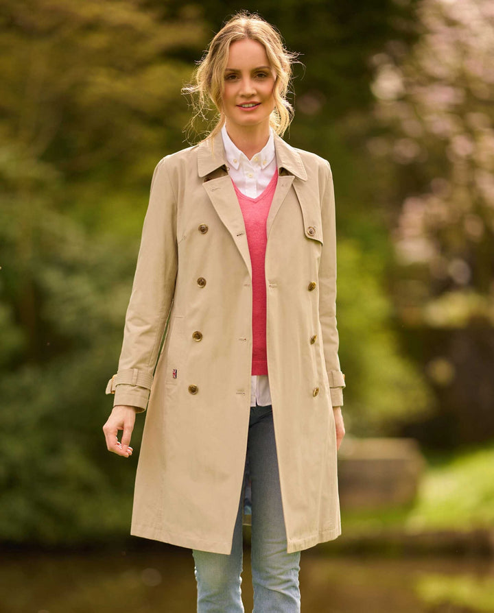 Darby ladies trench coat, beige