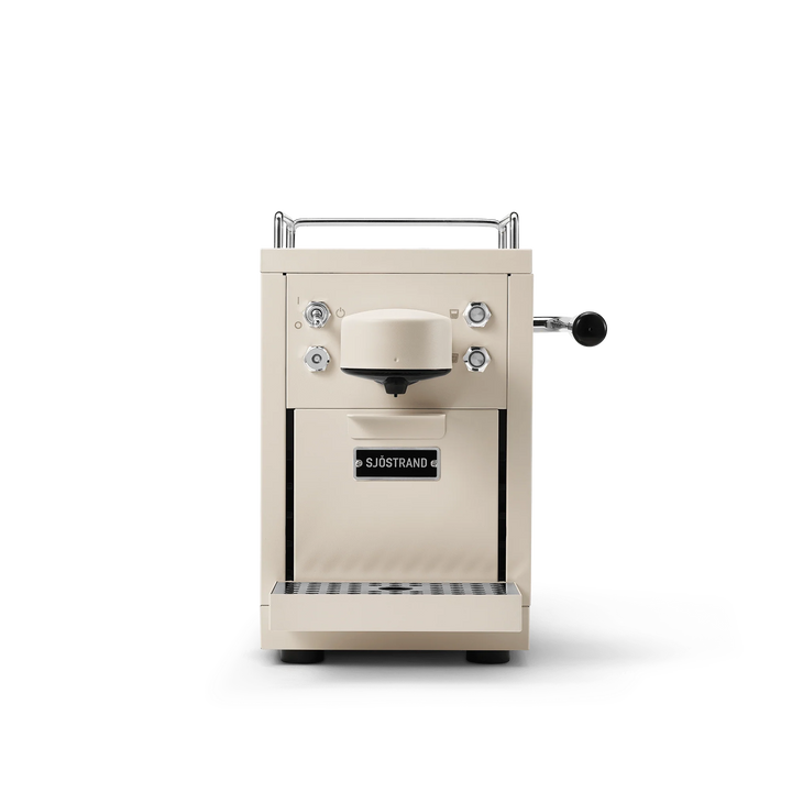 Sjostrand The Original kaffemaskine, mat beige rustfri stål