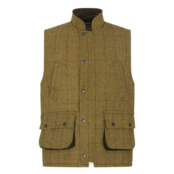 Barrington Tweed Country Waistcoat, vest, lys salvie