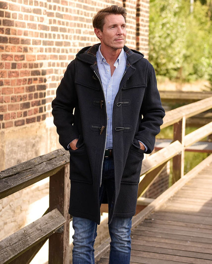 Duffle coat "Men's Duffle", marineblå