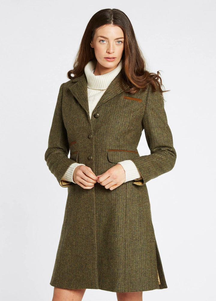 Blackthorn 3/4 Tweed coat, Heath